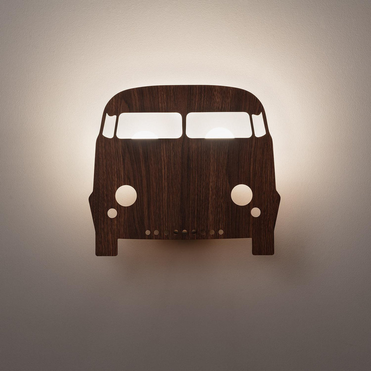 Aplique de Pared de Madera Infantil Bussi