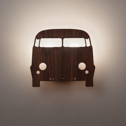 Aplique de Pared de Madera Infantil Bussi
