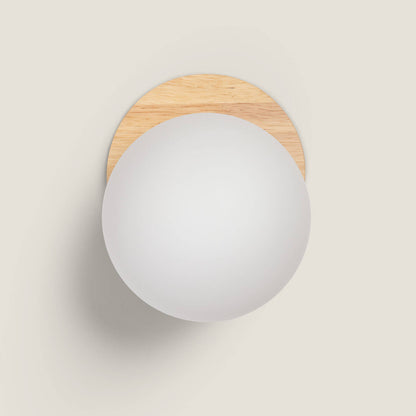 Aplique de Pared de Madera Kamulo