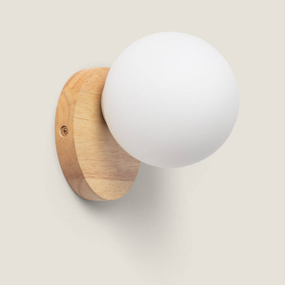 Aplique de Pared de Madera Kamulo