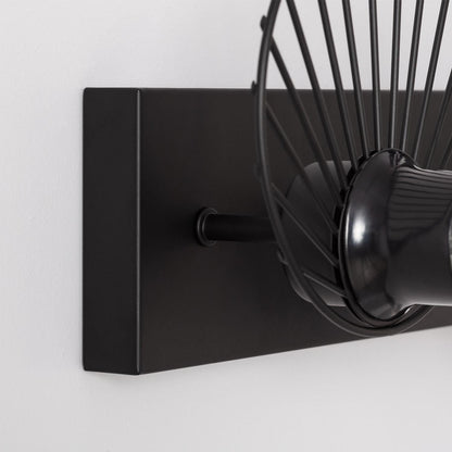 Aplique de Pared de Metal 3 Focos Kibanda Koto