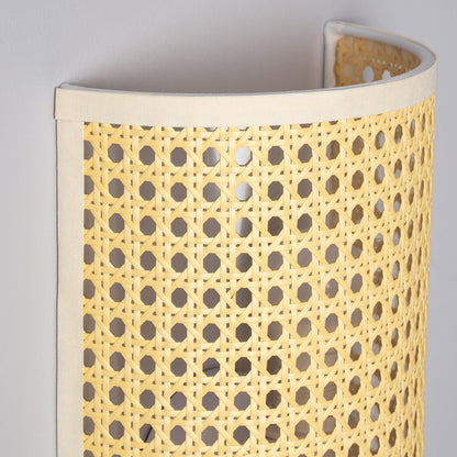 Aplique de Pared de Ratán Karibu