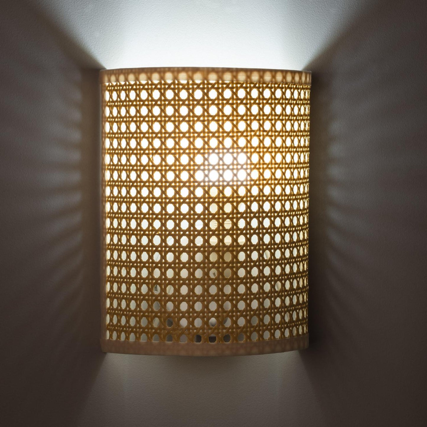 Aplique de Pared de Ratán Karibu