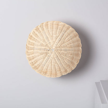 Aplique de Pared de Ratán Salmor