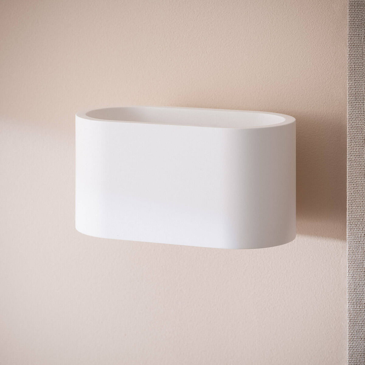 Aplique de Pared de Yeso Iluminación Doble Cara Merton