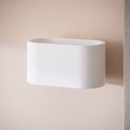 Aplique de Pared de Yeso Iluminación Doble Cara Merton