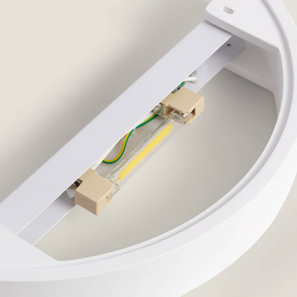 Aplique de Pared de Yeso Iluminación Doble Cara Upinde