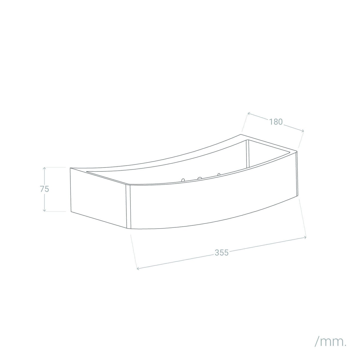 Aplique de Pared de Yeso Xirma
