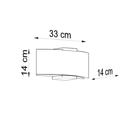 Aplique de Pared Emilio SOLLUX
