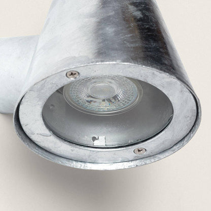 Aplique de Pared Exterior Acero Galvanizado Coastal Faroe