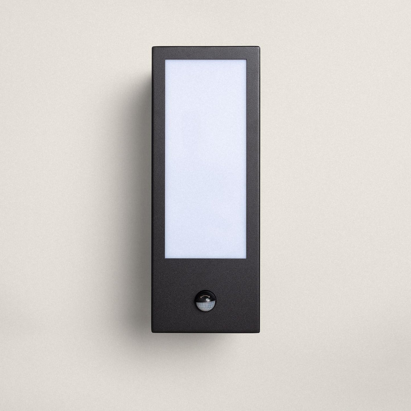 Aplique de Pared Exterior Acero Inoxidable con Detector de Movimiento Gakom Opal