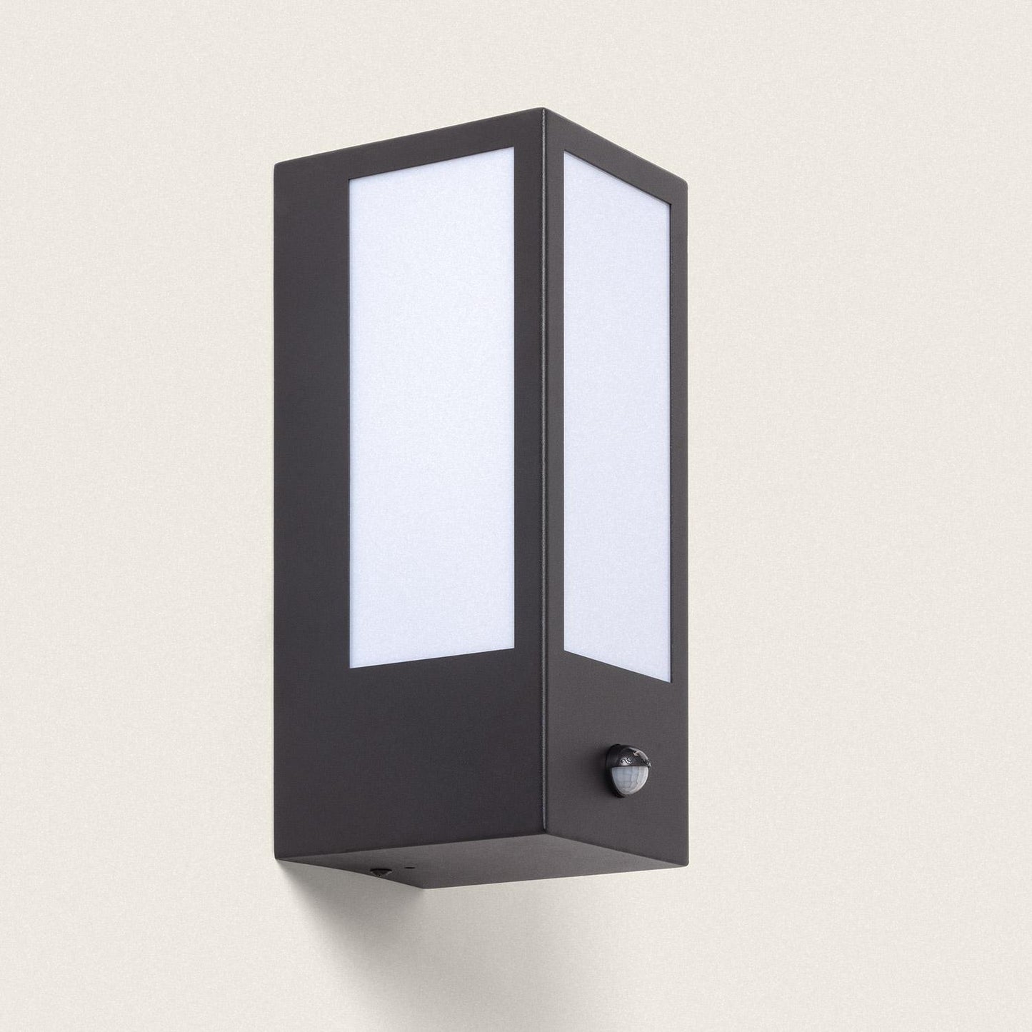 Aplique de Pared Exterior Acero Inoxidable con Detector de Movimiento Gakom Opal