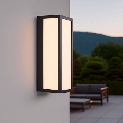 Aplique de Pared Exterior Acero Inoxidable Gakom