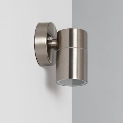 Aplique de Pared Exterior Acero Inoxidable Satin