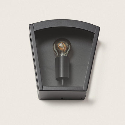 Aplique de Pared Exterior Acero Inoxidable Zinnia