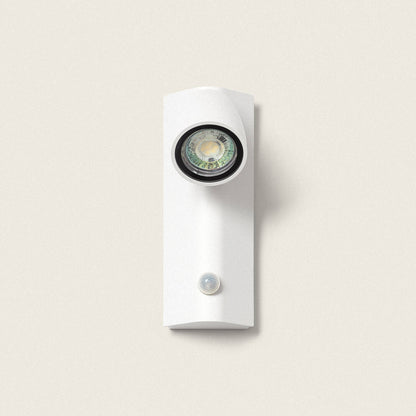 Aplique de Pared Exterior Aluminio con Detector de Movimiento Abel