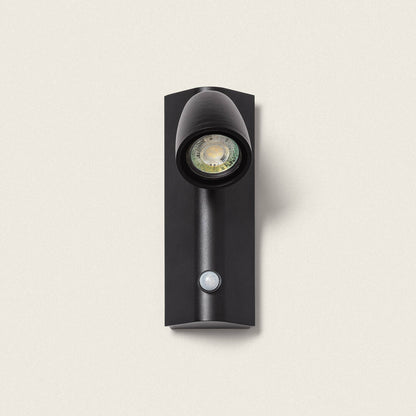Aplique de Pared Exterior Aluminio con Detector de Movimiento Abel