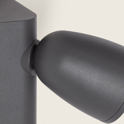 Aplique de Pared Exterior Aluminio con Detector de Movimiento Abel