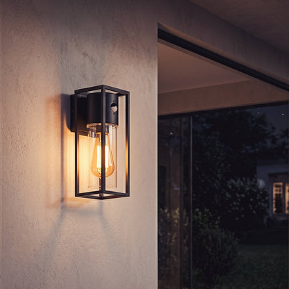 Aplique de Pared Exterior Aluminio con Detector de Movimiento Siawja