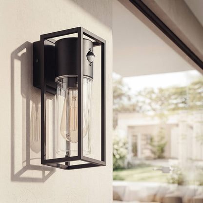 Aplique de Pared Exterior Aluminio con Detector de Movimiento Siawja