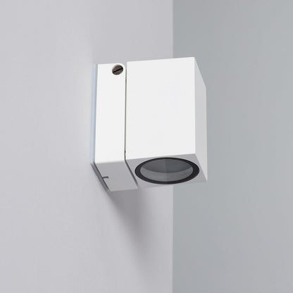 Aplique de Pared Exterior Aluminio Cuadrado Onuba