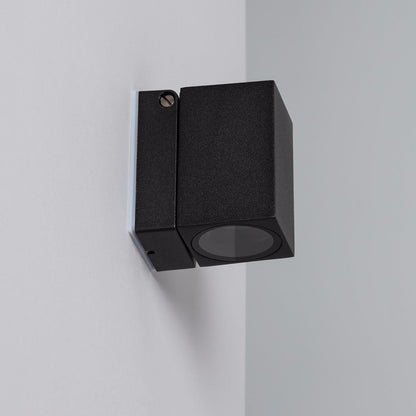 Aplique de Pared Exterior Aluminio Cuadrado Onuba