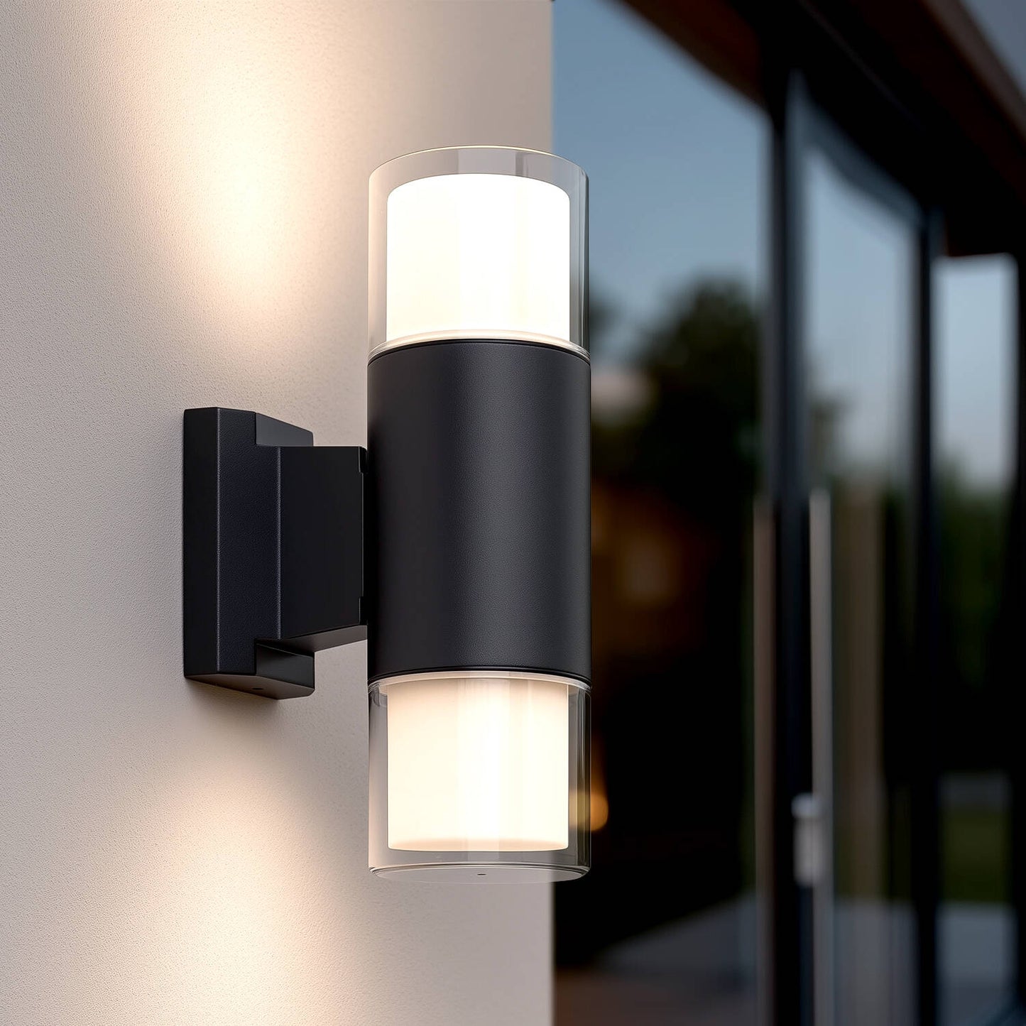 Aplique de Pared Exterior Aluminio Docker