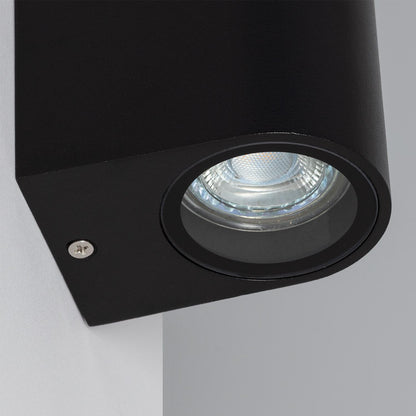 Aplique de Pared Exterior Aluminio Gala