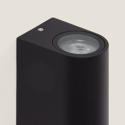 Aplique de Pared Exterior Aluminio Iluminación Doble Cara Big Gala