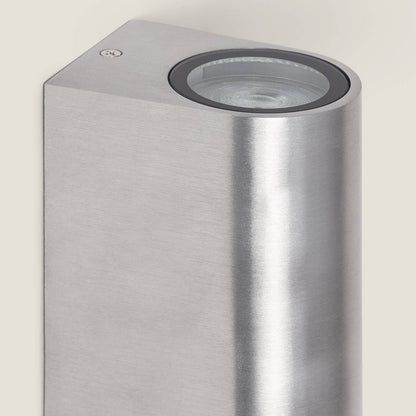 Aplique de Pared Exterior Aluminio Iluminación Doble Cara Big Gala