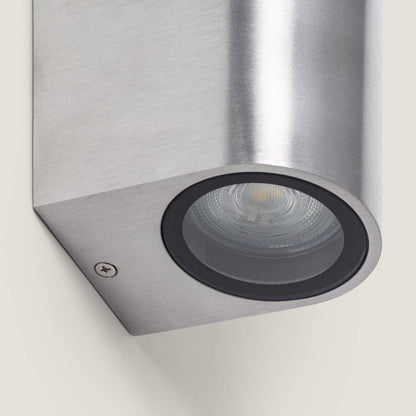 Aplique de Pared Exterior Aluminio Iluminación Doble Cara Big Gala