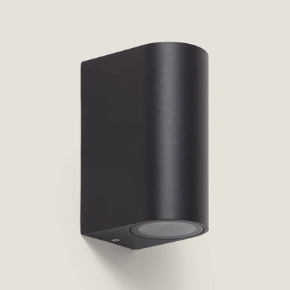Aplique de Pared Exterior Aluminio Iluminación Doble Cara Big Gala