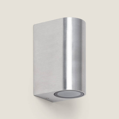 Aplique de Pared Exterior Aluminio Iluminación Doble Cara Big Gala