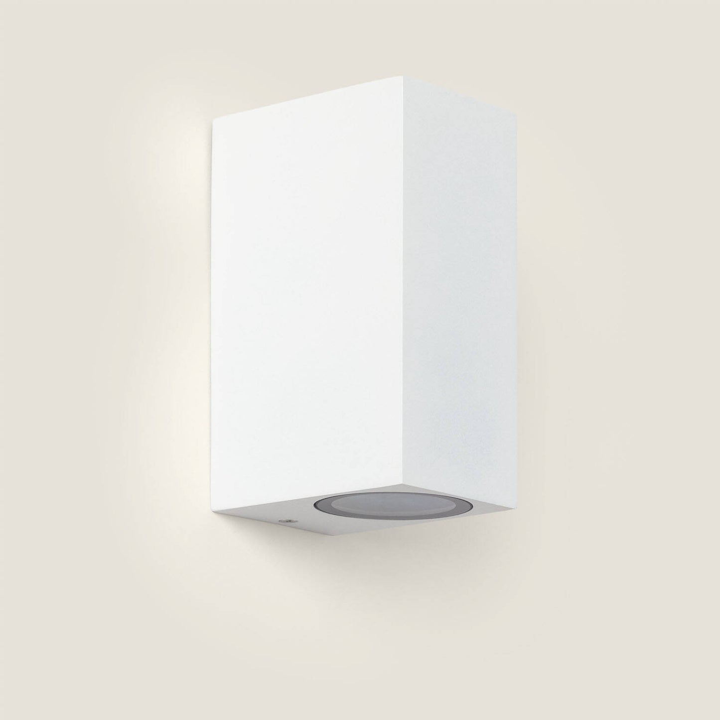 Aplique de Pared Exterior Aluminio Iluminación Doble Cara Miseno Blanco