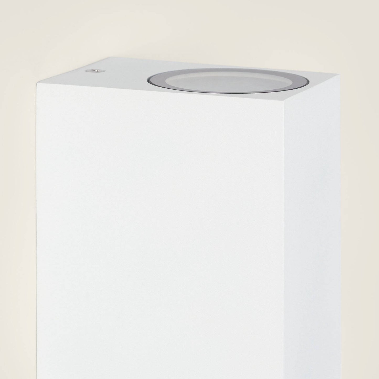 Aplique de Pared Exterior Aluminio Iluminación Doble Cara Miseno Blanco