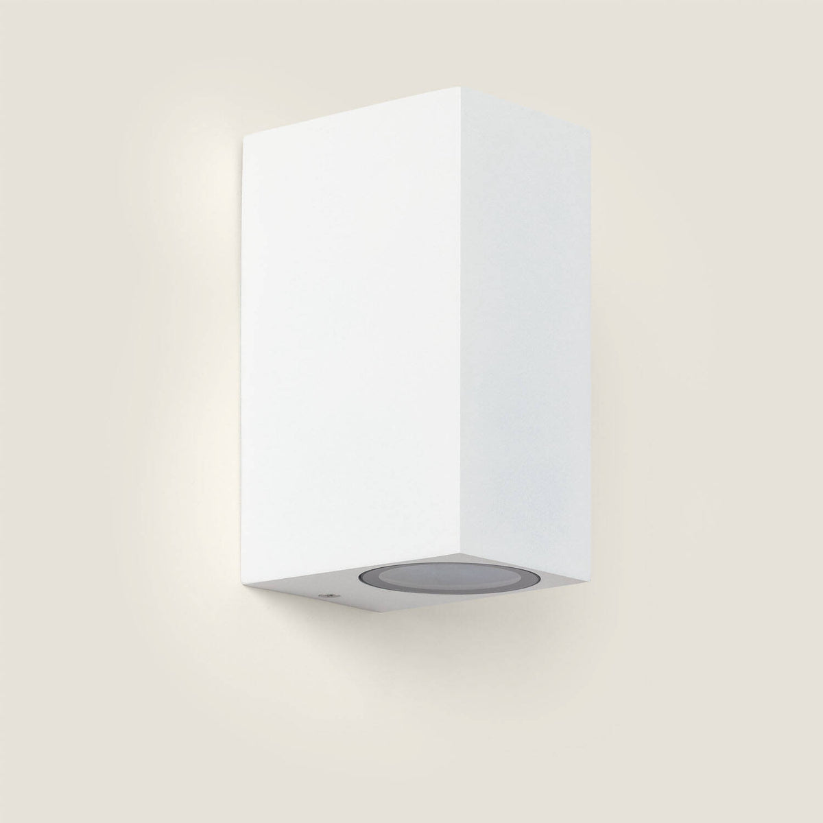 Aplique de Pared Exterior Aluminio Iluminación Doble Cara Miseno Blanco