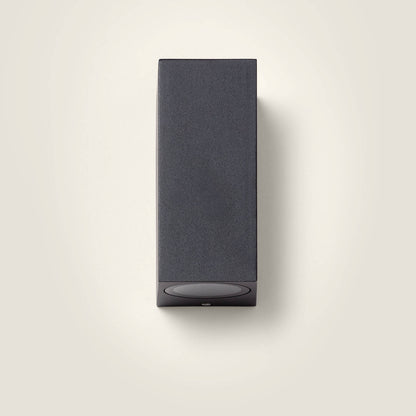 Aplique de Pared Exterior Aluminio Iluminación Doble Cara Negro Miseno