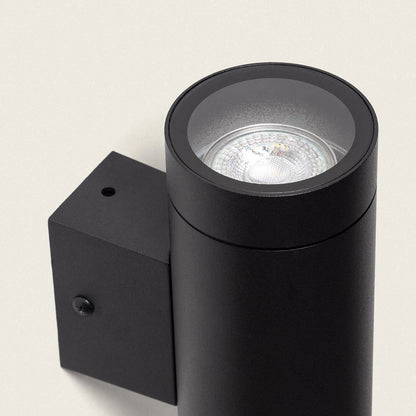 Aplique de Pared Exterior Aluminio Iluminación Doble Cara Oakham