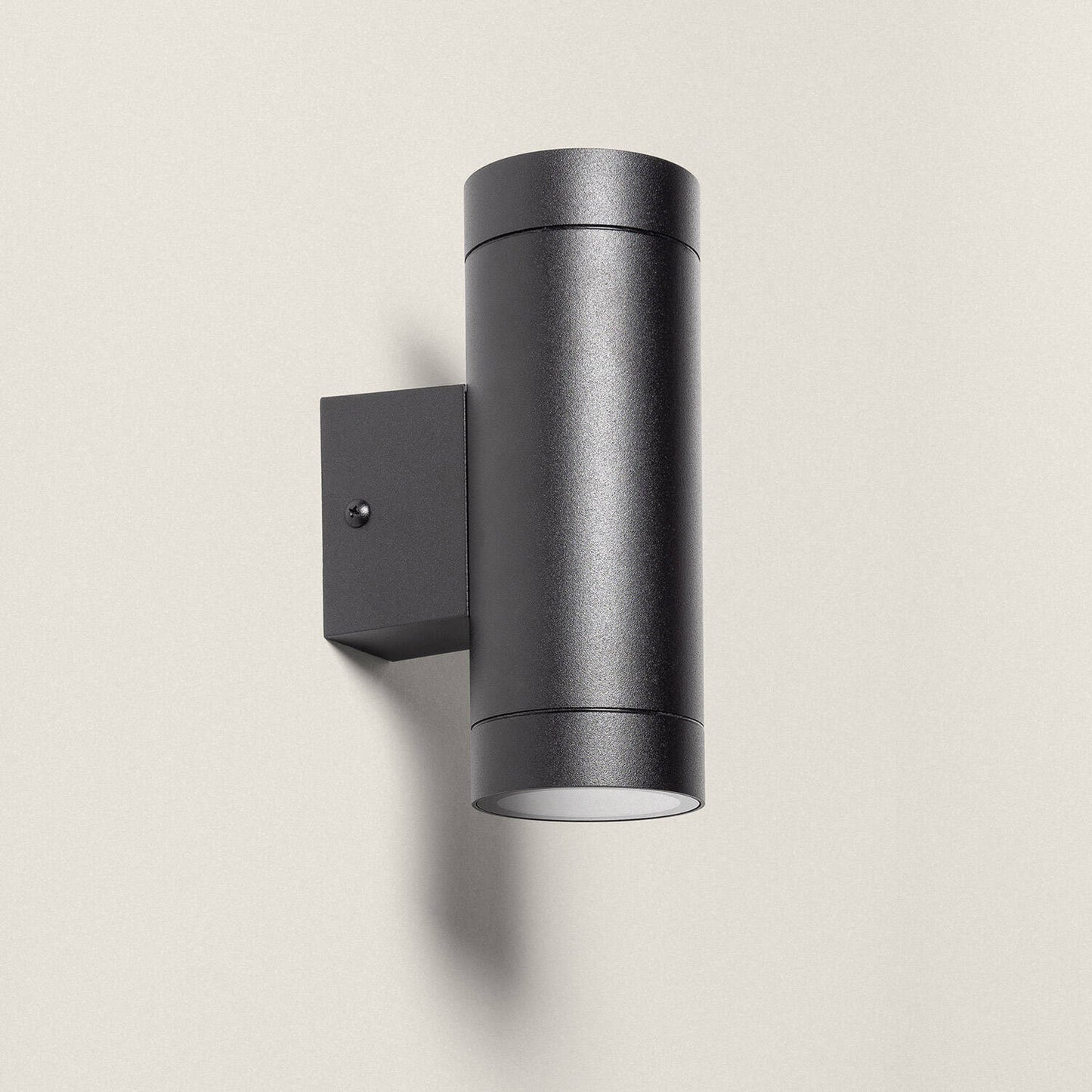 Aplique de Pared Exterior Aluminio Iluminación Doble Cara Oakham