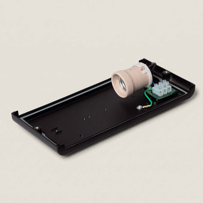 Aplique de Pared Exterior Aluminio Lenir