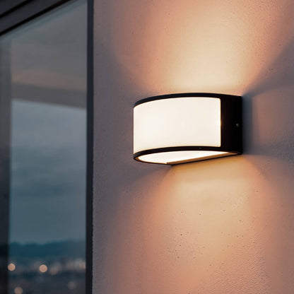 Aplique de Pared Exterior Aluminio Lenir