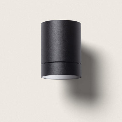 Aplique de Pared Exterior Aluminio Negro Oakham