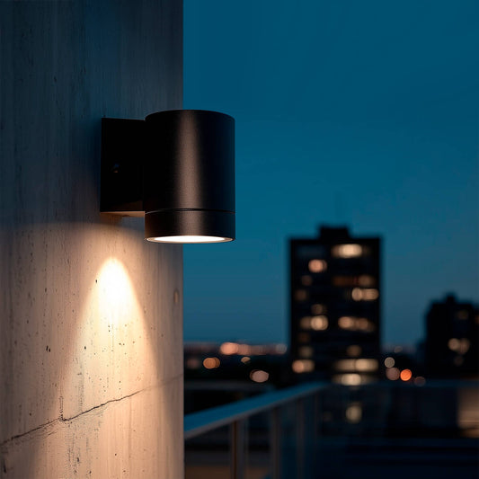 Aplique de Pared Exterior Aluminio Oakham