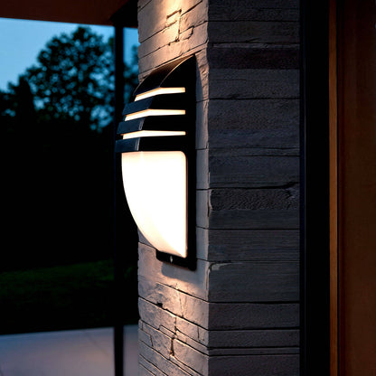 Aplique de Pared Exterior Aluminio Titus Grid