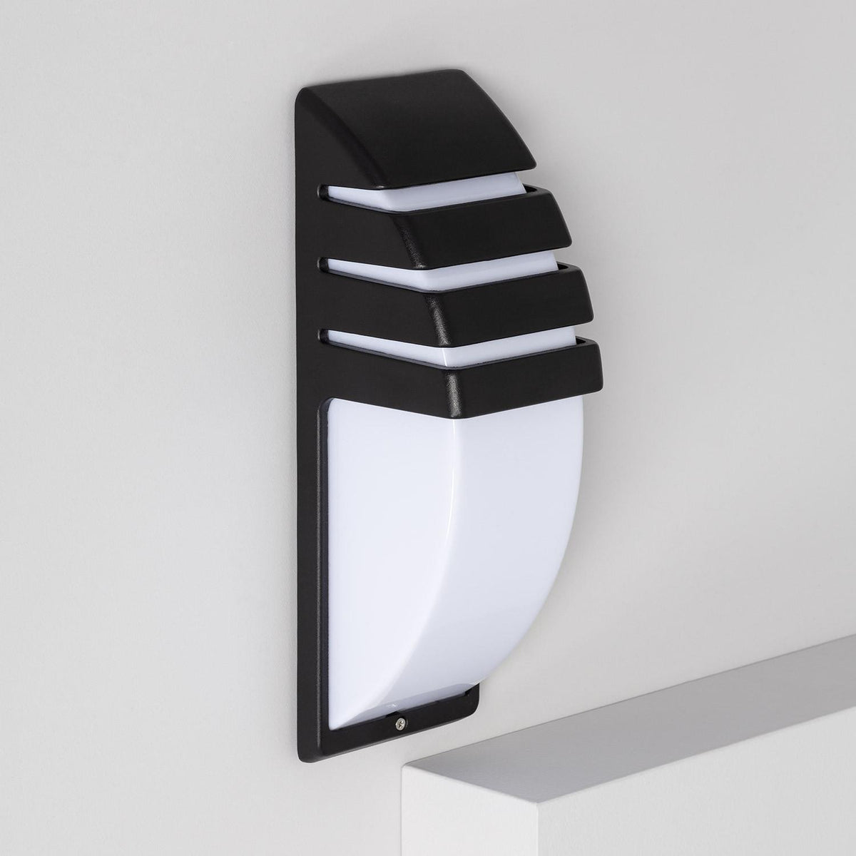 Aplique de Pared Exterior Aluminio Titus Grid
