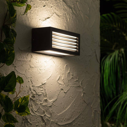 Aplique de Pared Exterior Aluminio Verina