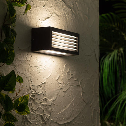 Aplique de Pared Exterior Aluminio Verina