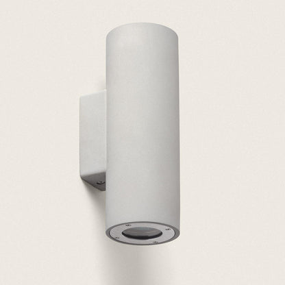 Aplique de Pared Exterior Cemento Iluminación Doble Cara Banjar Rond II