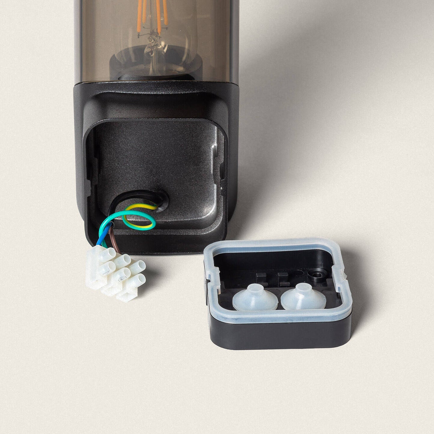 Aplique de Pared Exterior con Sensor PIR Aluminio Pelly