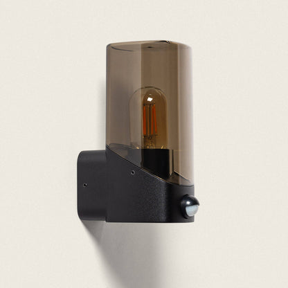 Aplique de Pared Exterior con Sensor PIR Aluminio Pelly